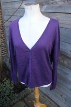 Vest aubergine SAM Knitwear mt XXL Vaste prijs, Paars, Maat 46/48 (XL) of groter, Ophalen of Verzenden, Zo goed als nieuw