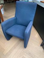 4 Leolux Kilenge eetkamerstoelen op wieltjes, Overige materialen, Gebruikt, Minder dan 75 cm, Ophalen of Verzenden
