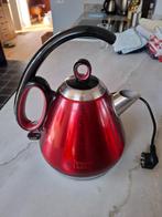 Russell Hobbs Waterkoker 1,7L Rood, 1 tot 2 liter, Ophalen of Verzenden, Gebruikt, Rvs