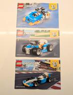 Lego creator 31072 raceauto 3 in 1, Ophalen of Verzenden, Zo goed als nieuw, Complete set, Lego