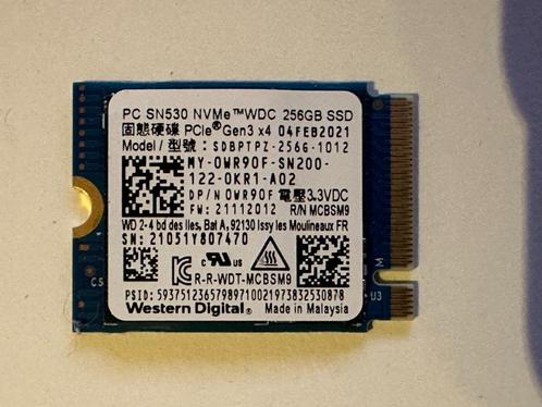 2230 M.2. NVME 256GB SSD | STEAM DECK UPRADE, Computers en Software, Harde schijven, Zo goed als nieuw, Laptop, Intern, Overige aansluitingen