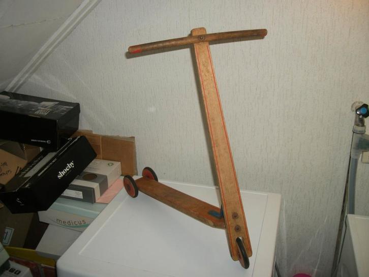 Vintage stepje, Kinderen en Baby's, Speelgoed | Houten speelgoed, Gebruikt, Ophalen of Verzenden