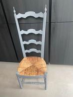 Houten stoel met rieten zitting, Huis en Inrichting, Stoelen, Gebruikt, Ophalen of Verzenden, Hout, Eén