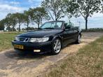 Saab 9-3 AERO Cabrio 205PK  Blauw metallic 173000km!, Auto's, Saab, Voorwielaandrijving, 74 €/maand, Zwart, 4 cilinders