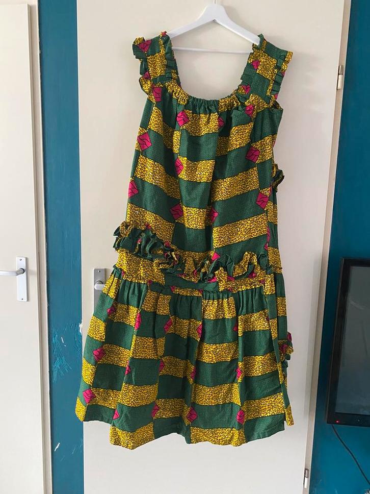 Originele Afrikaanse jurk, Kleding | Dames, Jurken, Nieuw, Maat 46/48 (XL) of groter, Overige kleuren, Ophalen of Verzenden