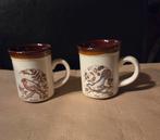 Biltons made in England mok met vogelmotief (2 stuks), Ophalen of Verzenden, Overige stijlen, Kop(pen) en/of Schotel(s)