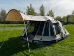 Tent Outwell Troutlake 6 - incl luifel, Caravans en Kamperen, Gebruikt, Tot en met 4