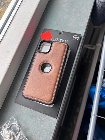 iPhone 11 Hoesje - Bruin Leerlook beschikbaar voor biedingen