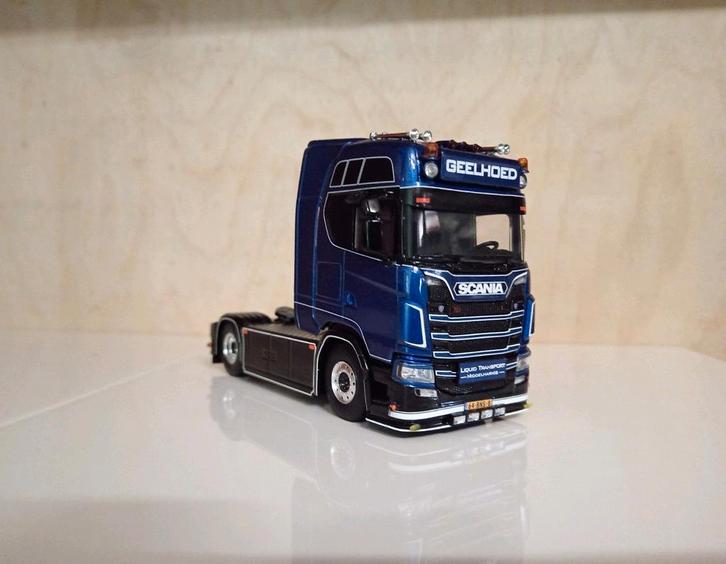 Scania Next Gen Geelhoed WSI, Hobby en Vrije tijd, Modelauto's | 1:50, Nieuw, Bus of Vrachtwagen, Wsi, Ophalen of Verzenden