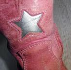 Roze laarsjes van echt leer - maat 26., Ophalen, Gebruikt, Meisje, Overige typen