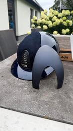Bijna nieuwe blauwe kep italia cromo 2.0, Ophalen of Verzenden, Zo goed als nieuw, Dressuur, Cap