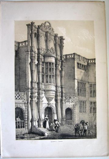 Lithografie Bramshill Hants [c.1841] Joseph Nash Engeland beschikbaar voor biedingen
