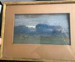 Schilderij uit 1936, Ophalen of Verzenden, Gebruikt, Hout, Minder dan 50 cm