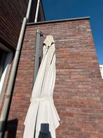 Zweefparasol met voet, Tuin en Terras, Ophalen, Gebruikt, 3 tot 4 meter, Zweefparasol