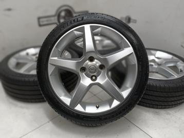 Opel Corsa OPC lichtmetaal velgen 17"inch 4x100 beschikbaar voor biedingen