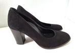Pumps Fred de la Bretoniere zwart suède maat 37 hak 7 cm, Pumps, Fred de la Bretoniere, Verzenden, Zwart