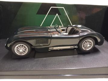 Jaguar C Type Roadster darkgreen Autoart metal 1:18 KRD beschikbaar voor biedingen