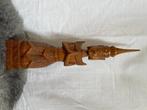Thais handgesneden houten biddend beeld, Antiek en Kunst, Ophalen of Verzenden