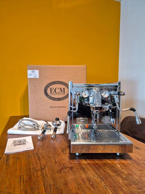 ECM Technika V pid profi rotatiepomp, Witgoed en Apparatuur, Koffiezetapparaten, Zo goed als nieuw, Koffiebonen, Espresso apparaat