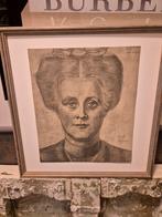 Jan Toorop - Portret Annie Hall (1911), Antiek en Kunst, Kunst | Litho's en Zeefdrukken, Ophalen of Verzenden