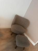 Teddy fauteuil met voetbankje, Ophalen of Verzenden, Zo goed als nieuw