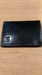 Leren portemonnee, Sieraden, Tassen en Uiterlijk, Portemonnees, Ophalen of Verzenden, Zo goed als nieuw, Zwart, Leer