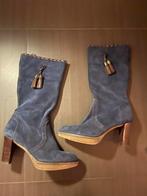 Pedro Miralles Laarsjes - Maat 41, Ophalen of Verzenden, Gedragen, Blauw, Lage of Enkellaarzen