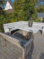 Tuinset van steigerhout, Tuin en Terras, Tuinsets en Loungesets, Ophalen, Zo goed als nieuw, Steigerhout