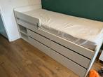 Ikea - Slakt Bed, Huis en Inrichting, Slaapkamer | Bedden, Ophalen, 90 cm, Eenpersoons, Wit