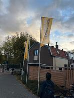 Vlaggenmasten 95,00 Euro, Diversen, Vlaggen en Wimpels, Ophalen of Verzenden, Zo goed als nieuw
