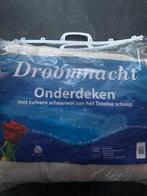 2 Texelse schapenwollen onderdekens, Eenpersoons, Wit, Overige typen, Ophalen of Verzenden