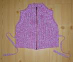 Mexx gebreid mouwloos roze vestje maat 110/116 met rits, Kinderen en Baby's, Kinderkleding | Maat 110, Mexx, Gebruikt, Meisje