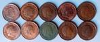 10 Stuks koperen stuiver muntjes juliana 1978, Ophalen of Verzenden, Overige typen