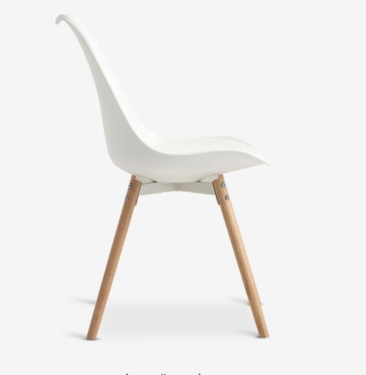 NEW Dinning Chairs JYSK | Kastrup  - Immediately Available, Huis en Inrichting, Stoelen, Nieuw, Twee, Hout, Wit, Ophalen of Verzenden