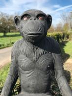 ‼️Vogelbad 13 kg Drinkbak Chimpansee Aap Apen Bonobo‼️, Ophalen, Nieuw, Beton, Dierenbeeld