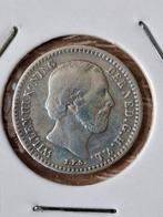 10 Cent (Dubbeltje) 1890 in redelijke kwaliteit., Koning Willem III, Zilver, Ophalen of Verzenden, 10 cent