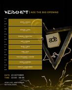 1 x verknipt opening ticket ade 22 okt, Tickets en Kaartjes, Eén persoon