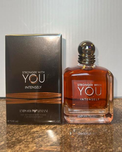 Stronger With You Intensely 100 ML, Sieraden, Tassen en Uiterlijk, Uiterlijk | Parfum, Zo goed als nieuw, Ophalen of Verzenden