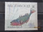 POSTZEGEL  BELGIE 1990 - VIS   =334-B=, Ophalen of Verzenden, Gestempeld