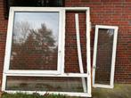 Gratis afhalen: kunststof kozijn dubbel glas voor bijv serre, Doe-het-zelf en Verbouw, Kozijnen en Schuifpuien, Ophalen, Kunststof
