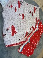 Peuter dekbedovertrek paddestoelen, Jongetje of Meisje, Dekbedovertrek, Ophalen of Verzenden, Zo goed als nieuw