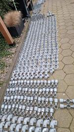 Partij steigerbuis koppelingen veel maten en varianten, Doe-het-zelf en Verbouw, Ophalen of Verzenden, Zo goed als nieuw