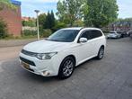 Mitsubishi Outlander 2.0 PHEV Intense + Hybrid Snow White, Zwart, 4 cilinders, Leder en Stof, Wit