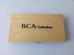 Houten letterdoos.BCA.Jaren1950/60., Ophalen of Verzenden