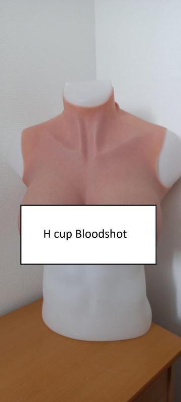 Silicone borstprothese - H cup premium beschikbaar voor biedingen