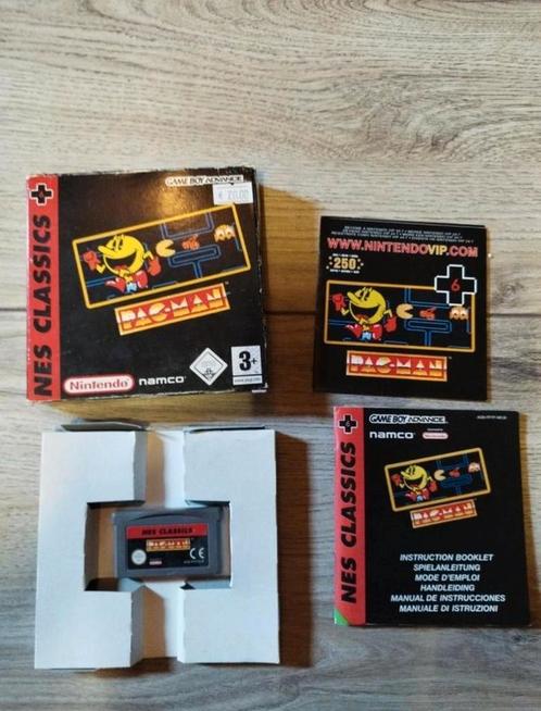 Pac-man NES classics series, Spelcomputers en Games, Games | Nintendo Game Boy, Zo goed als nieuw, Avontuur en Actie, 1 speler