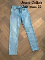 Cotton club jeans 26, Ophalen of Verzenden, Zo goed als nieuw, Blauw, W27 (confectie 34) of kleiner