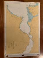 Zeekaart Griekenland, Prokolpos Pateon - Korinthiakos Kolpos, Watersport en Boten, Ophalen of Verzenden, Gebruikt