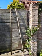 Antiek brocante vintage Franse plukladder trap, Antiek en Kunst, Ophalen