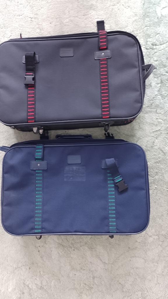 2 koffers, Sieraden, Tassen en Uiterlijk, Koffers, Gebruikt, Overige materialen, 50 tot 60 cm, 35 tot 45 cm, Wieltjes, Ophalen